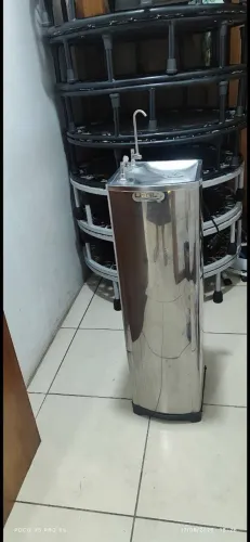 coluna bebedouro libell inox