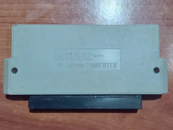 ADAPTADOR PARA NES - ADAPTADOR DE CARTUCHO 60 PINOS, PARA CONSOLE 72 PINOS DE NES.
