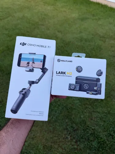 Estabilizador Osmo 7P + Hollyland M2