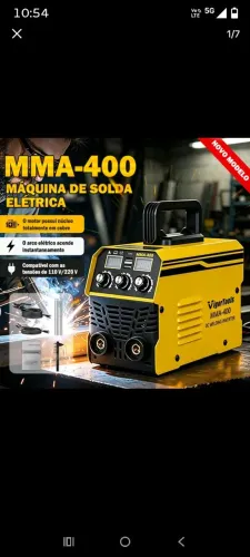 Vendo máquina de solda nova valor 400