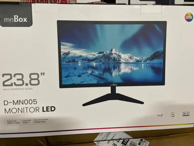 Monitor Mnbox 23.8 Polegadas Full HD D-MN003 Lacrado