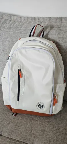 Mochila Raqueteira Wilson Roland Garros Branca