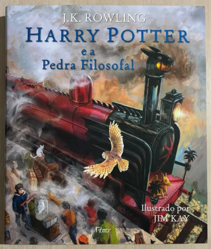 Harry Potter e a Pedra Filosofal Ilustrado