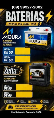 Vende se bateria pra  carro 