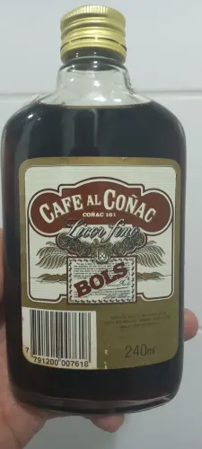 Café al coñac 1977 bebidas antigas