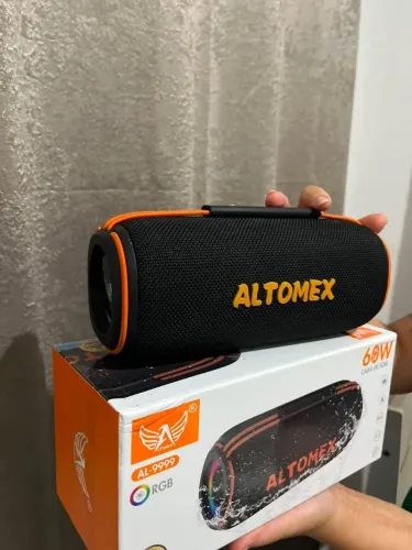 Caixa de som altomex 60W, a prova d'água.