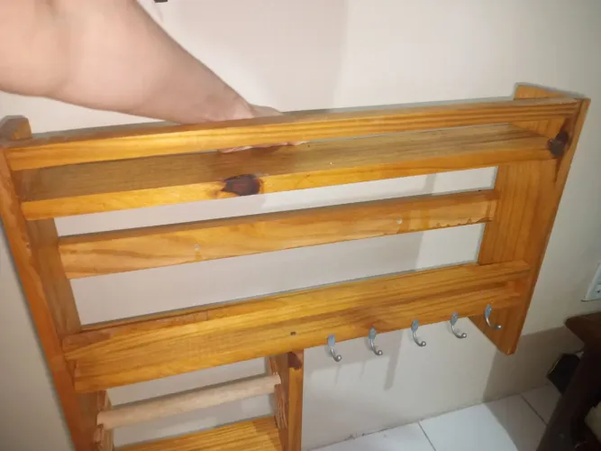 Porta Temperos Madeira Pino