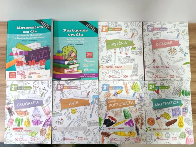 Kit Apostilas Mackenzie 2°Ano Fundamental Crescer em Sabedoria
