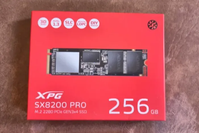 SSD NVMe M2 256 GB XPG PRO