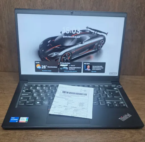 Notebook ThinkPad E14 IPS Gen2, NF,Ac Cart,i5 11ª+Iris Xe,8GB DDR4,SSD Nvme 256GB,Wi-Fi 6
