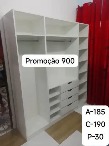  Promoção Closets MDF casal 