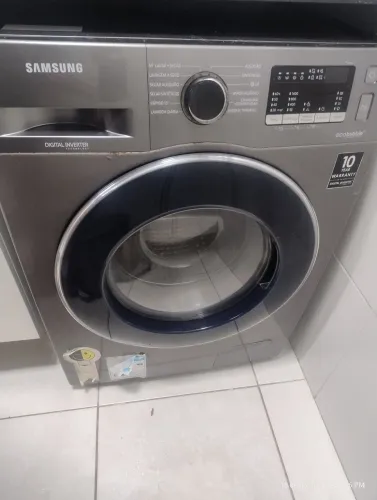 máquina de lavar Samsung quebrada