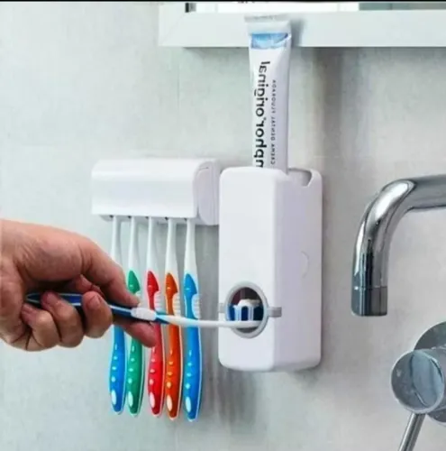 Suporte para pasta e escova  entrega grátis 