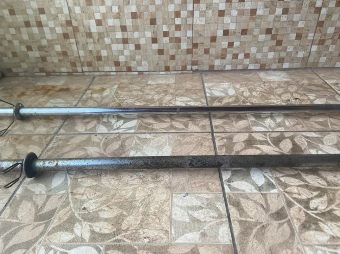Barra de supino maciça 1,50 e 1,20