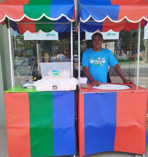 Aluguel de pipoca e algodão doce