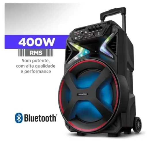 Caixa Amplificada Mondial 400w