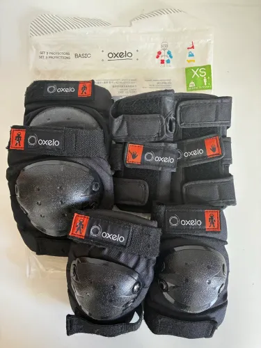 KIT DE PROTEÇÃO INFANTIL OXELO - ORIGINAL E COMPLETO