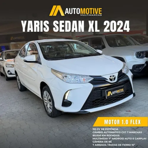 Toyota Yaris XL Sedan 1.5 Flex 16V 4P Aut. 2024