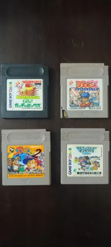 Lote de jogos para Game Boy Color