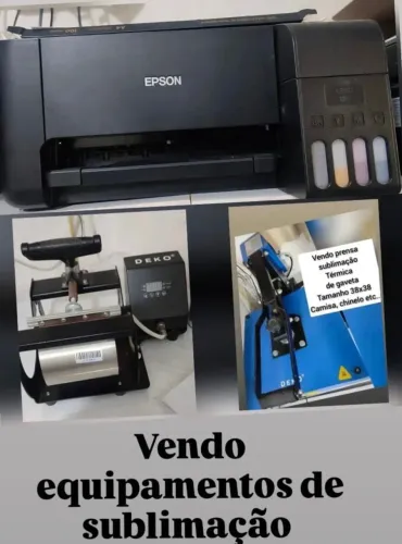 Equipamento para sublimação 