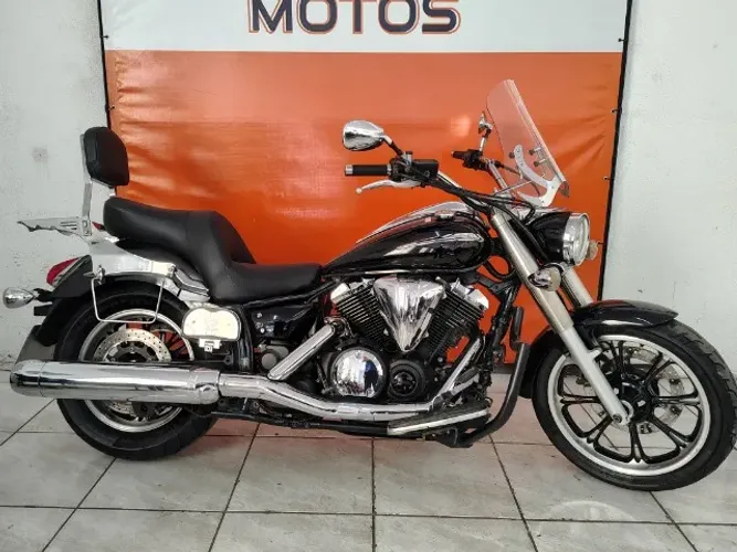 Yamaha Midnight Star 950 preta 2012