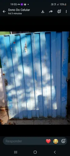 Portão chapa 14
