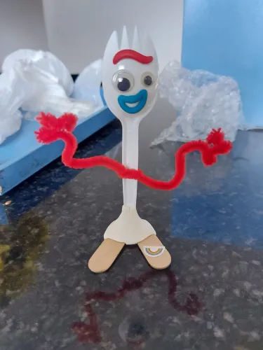 Boneco Garfinho (Forky) - Toy Story / Feito à Mão / Colecionável