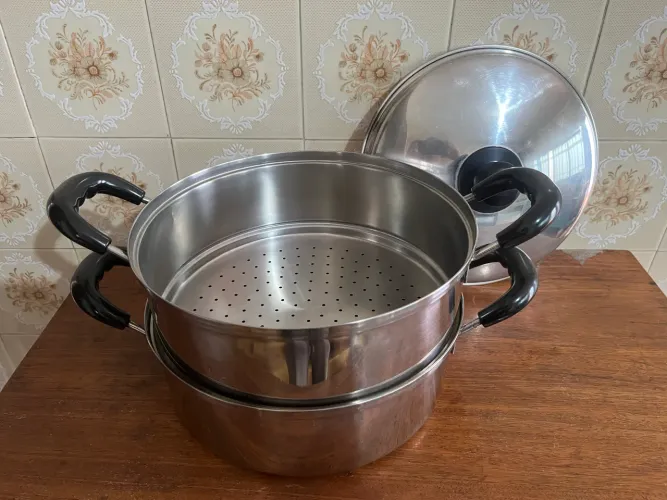 Panela para cozimento a vapor 26,5 cm