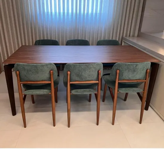 6 cadeiras para mesa de jantar 