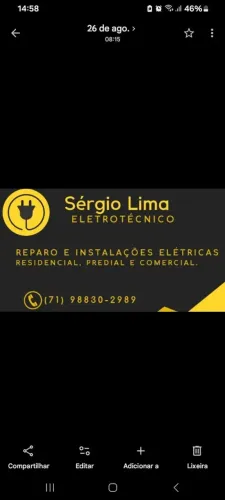 Eletricista/eletrotécnico