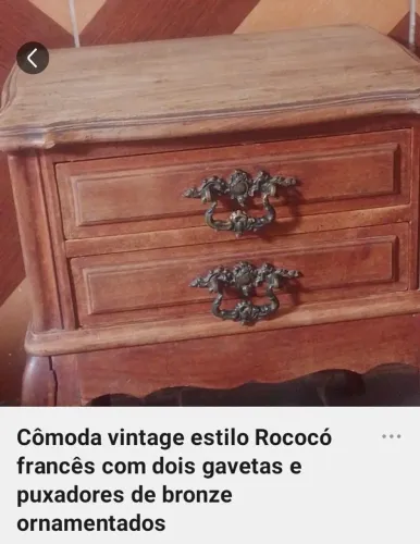 Mesinha rococó Luiz XV aceito oferta!