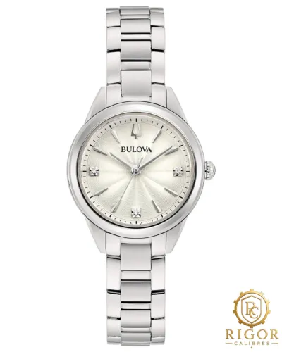 Relógio Bulova Sutton Petite Feminino 96P219 - Detalhes com Diamantes