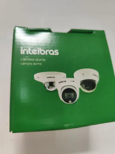 Kit Câmeras de Segurança Intelbras com - 4 Câmeras Dome + DVR + HD + Rolo de Cabo 4mm
