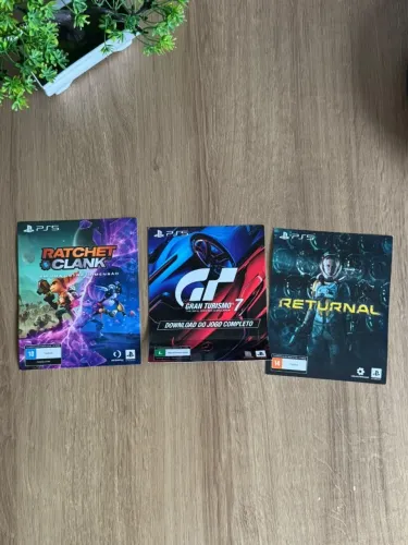 Kit 3x jogos Granturismo, Returnal, Ratchet *DIGITAL* | Ipanema - RJ