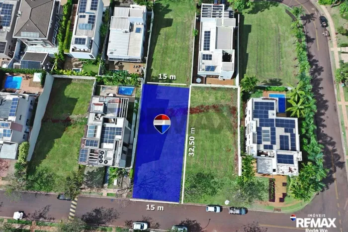 Terreno Alphaville 2, à venda, com 487,50 m² - Ilha.