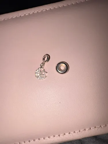 Berloque para pulseira + trava para pulseira de berloques em prata 925 legítima