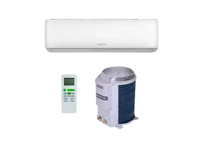 Ar-Condicionado Split Agratto Hi Wall Top 9.000 BTUs - 100% Cobre (Seminovo) 220w