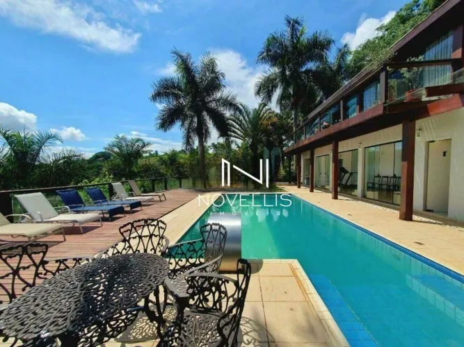 Casa com 6 dormitórios à venda, 408 m² - Chácaras Condomínio Recanto Pássaros II - Jacareí