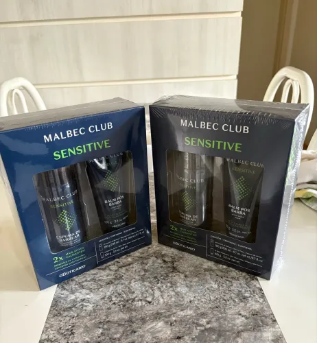 Malbec Sensitive Club - Kit barbear