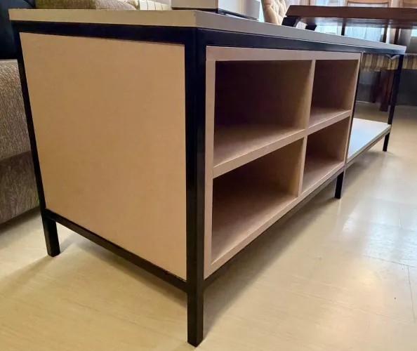 Rack para TV MDF e metal