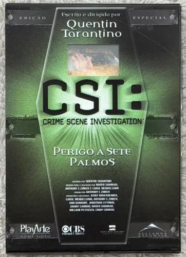 DVD CSI: crime scene investigation - Perigo a Sete Palmos