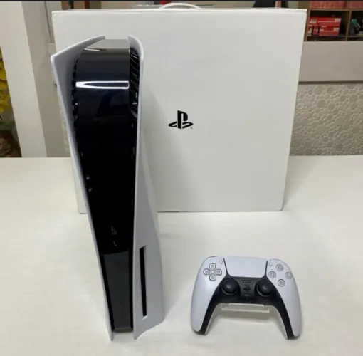 Ps5 mídia física c/ 1 jogo e nota