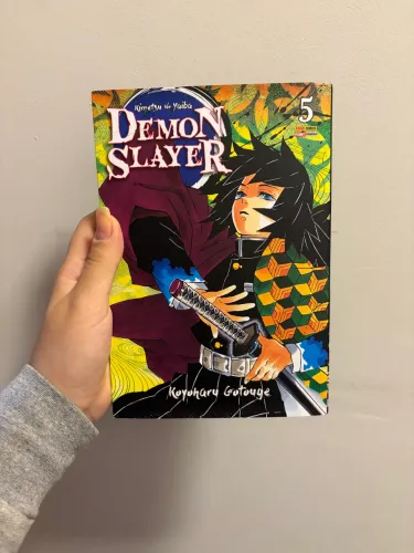 Mangá Demon Slayer - Kimetsu no Yaiba Vol. 5 (Novo)