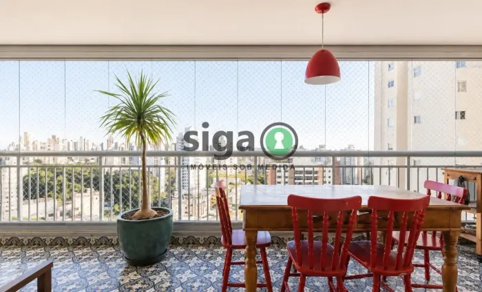 Apartamento de 141 metros 3 suítes, 2 vagas a venda no Condomínio Paulistano