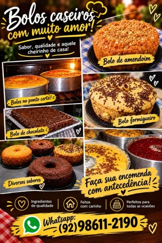 Bolo caseiro