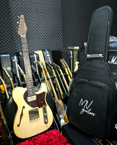 Guitarra Telecaster Thinline Mv Guitars Heavy Relic /ñ Gibson epiphone prs fender squier