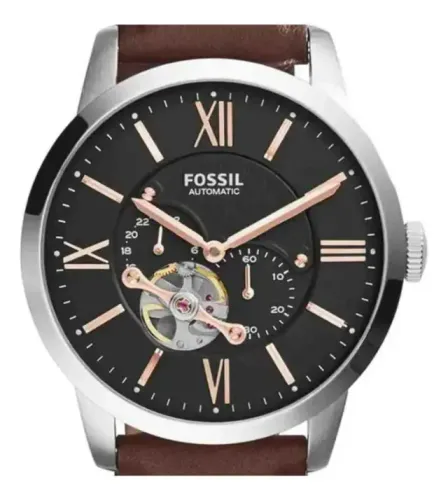 Relógio Fossil Masculino Townsman Prata - Me3061/0kn