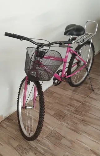 Bicicleta Cairu Cor de Rosa Feminina 