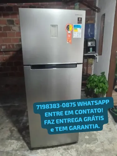 GELADEIRA INOX SEMI-NOVA ENTREGA GRÁTIS HOJE