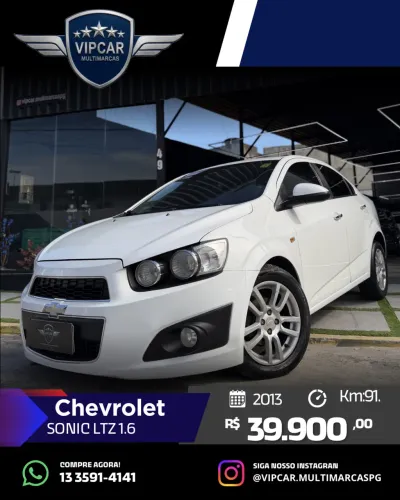 Chevrolet Sonic Sed. LTZ 1.6 16V Flexpower 4P Aut. 2013